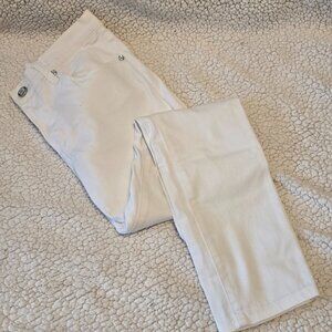 💎 Venus White Straight Leg "Bling" Denim Jeans